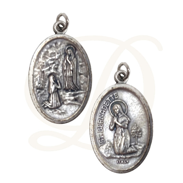 Medal Our Lady of Lourdes & St. Bernadette