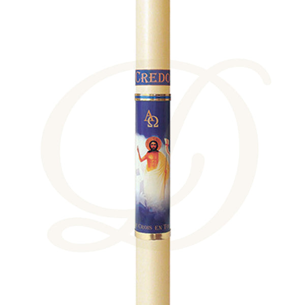 Faith Paschal Candle - Beeswax