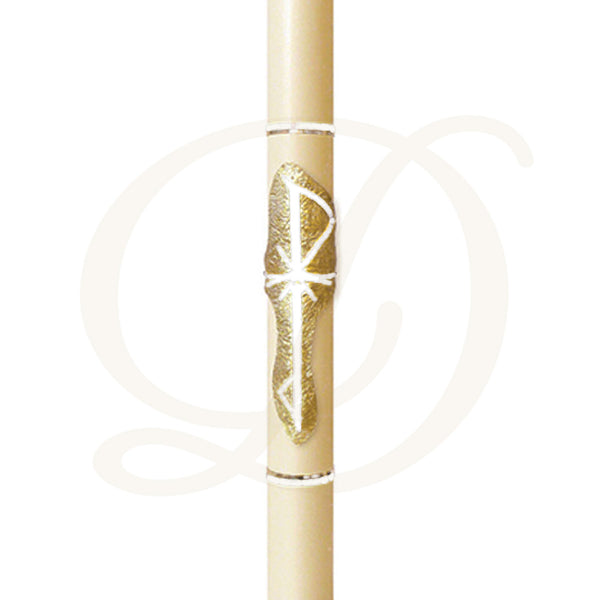 Peace (White) Paschal Candle - Beeswax