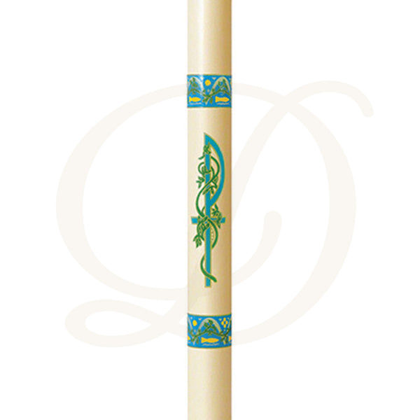 Glorious Christ Paschal Candle - Beeswax