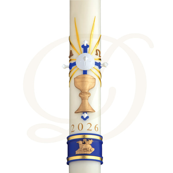 The Holy Eucharist Paschal Candle - Beeswax