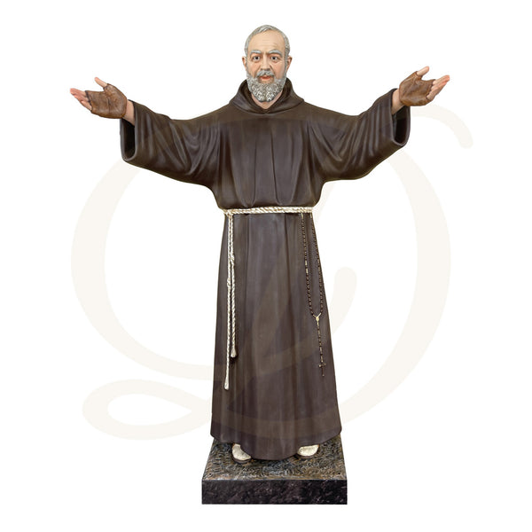 45"H St. Padre Pio