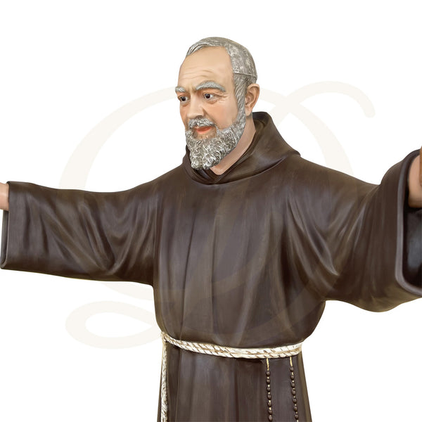 45"H St. Padre Pio