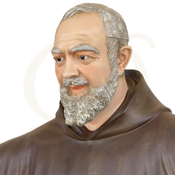 45"H St. Padre Pio