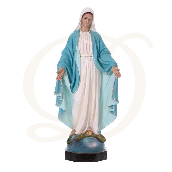 43"H Our Lady of Grace (Glass Eyes)