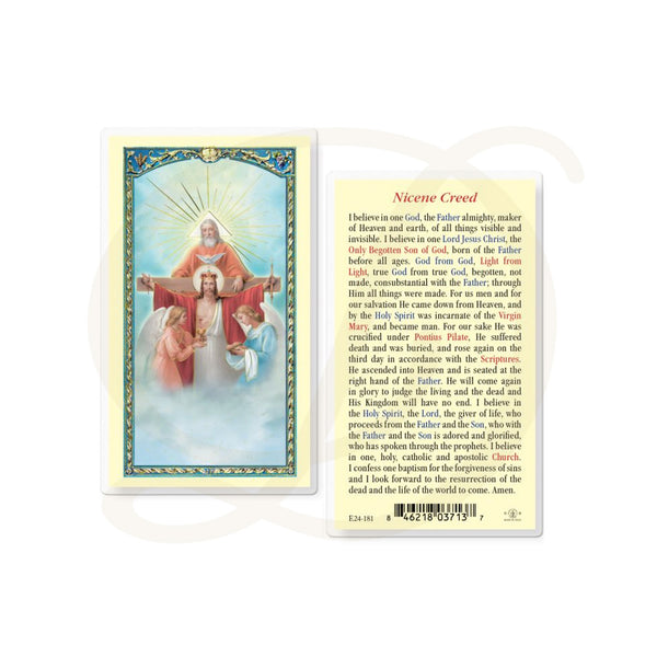 Nicene Creed - Laminated Prayer Card