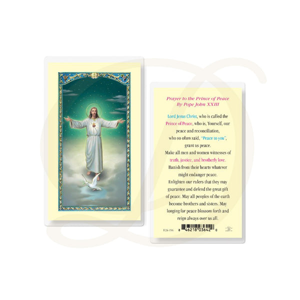 Prince of Peace - Laminated Prayer Card