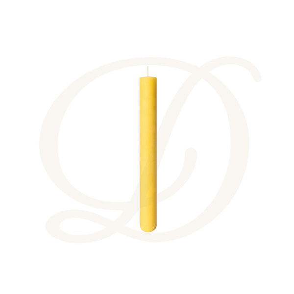 1-1/4"D Altar Candle - 66% Beeswax