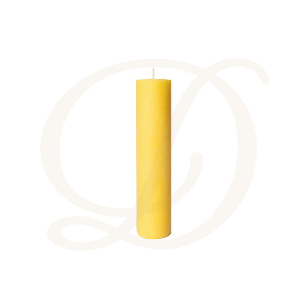 2-1/2"D Altar Candle - 66% Beeswax