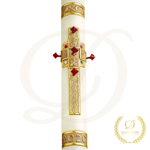 Evangelium Paschal Candle - Beeswax