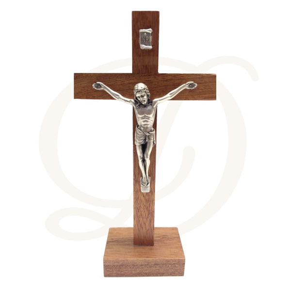 8-1/2"H Standing Crucifix