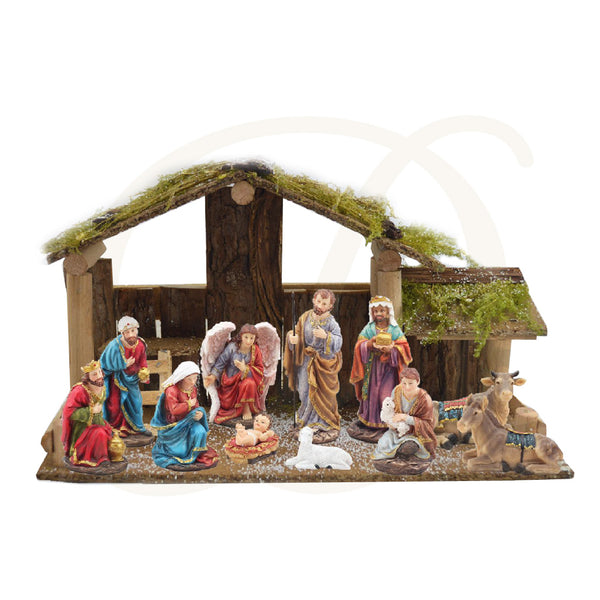 6"H Nativity Set