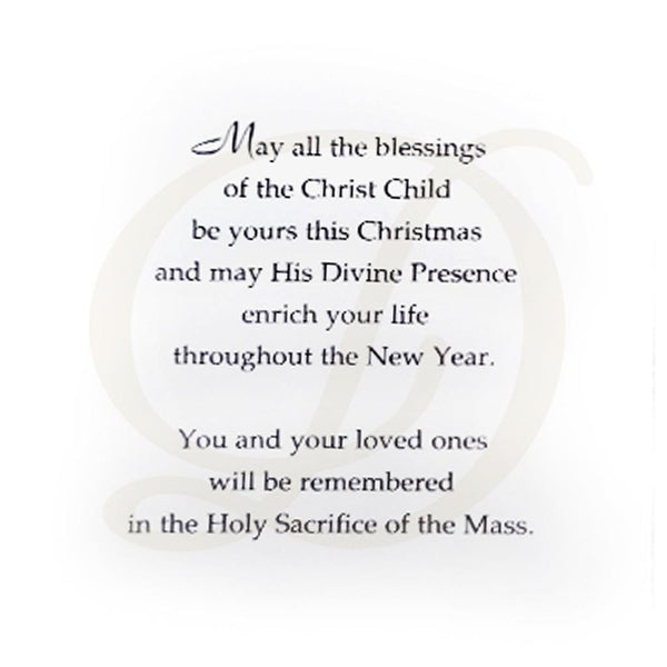 A Christmas Remembrance - Christmas Mass Cards Per 25