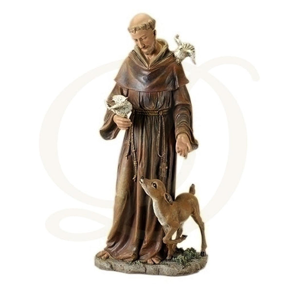 36-1/2"H St. Francis of Assisi