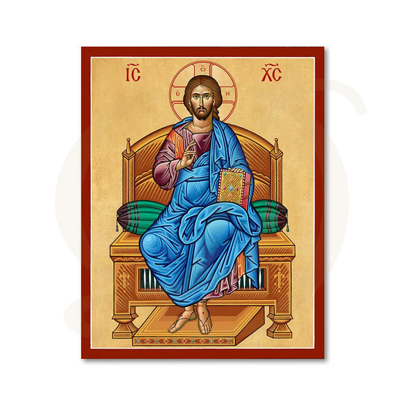 Christ Enthroned Icon