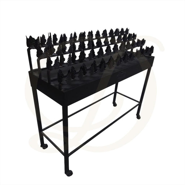 48 - Light Votive Candle Stand - Black Floor Model