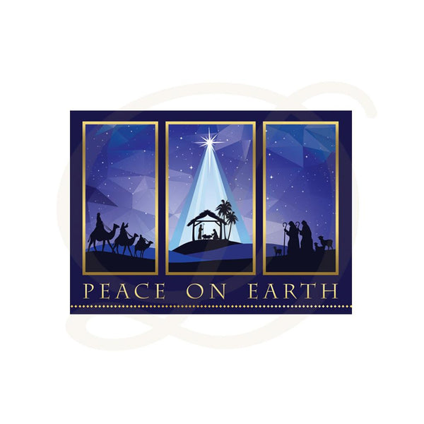 Peace on Earth - Christmas Card Per 25