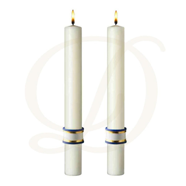 Eternal Glory Complementing Altar Candles - Beeswax