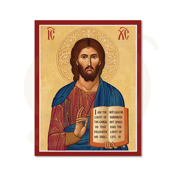 Christ the Teacher Cretan Style Icon
