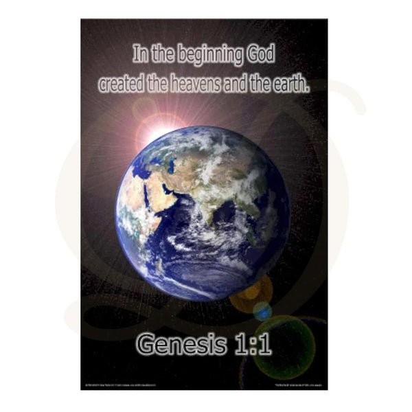 Genesis 1:1 - Poster
