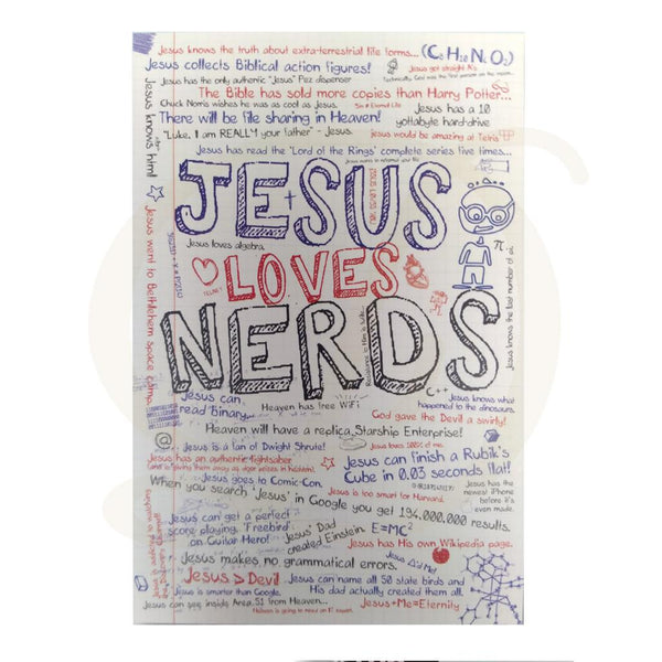 Jesus Loves Nerds - Poster
