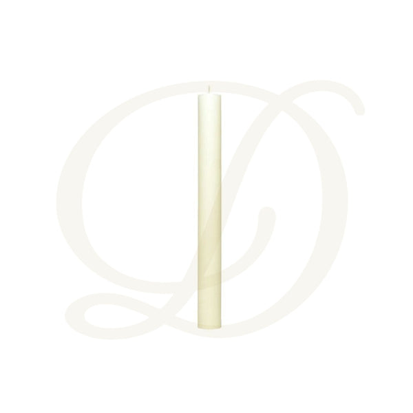 1-1/16"D Altar Candle - 51% Beeswax