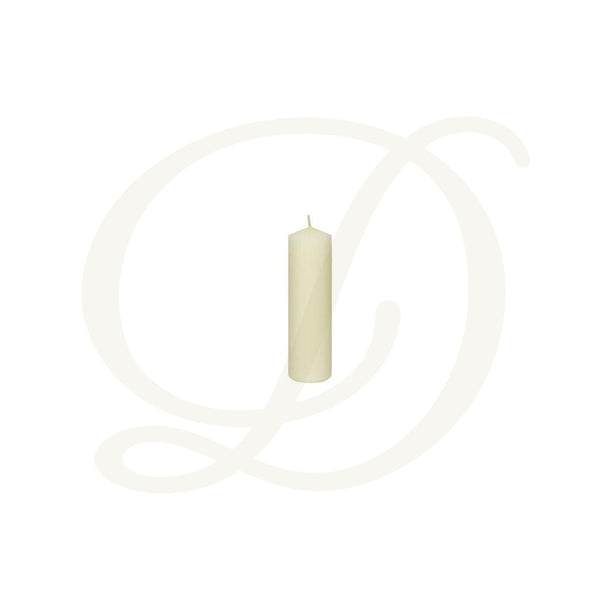 1-1/2"D Altar Candle - 51% Beeswax