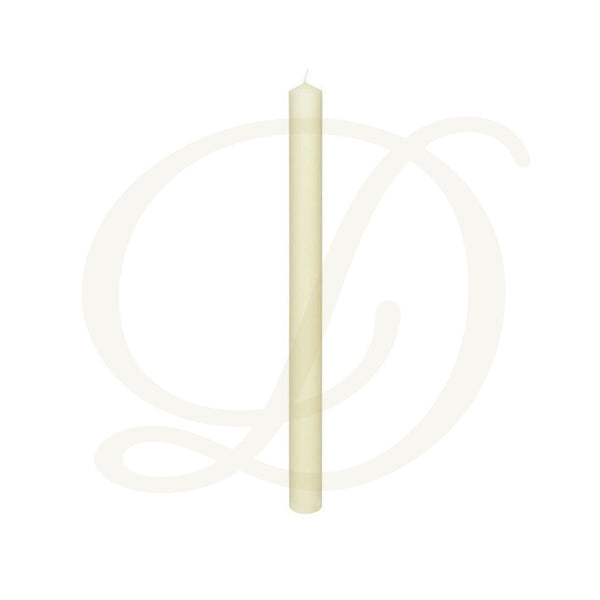 1-1/4"D Altar Candle - 51% Beeswax