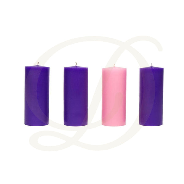 3"D Advent Candles - Stearine