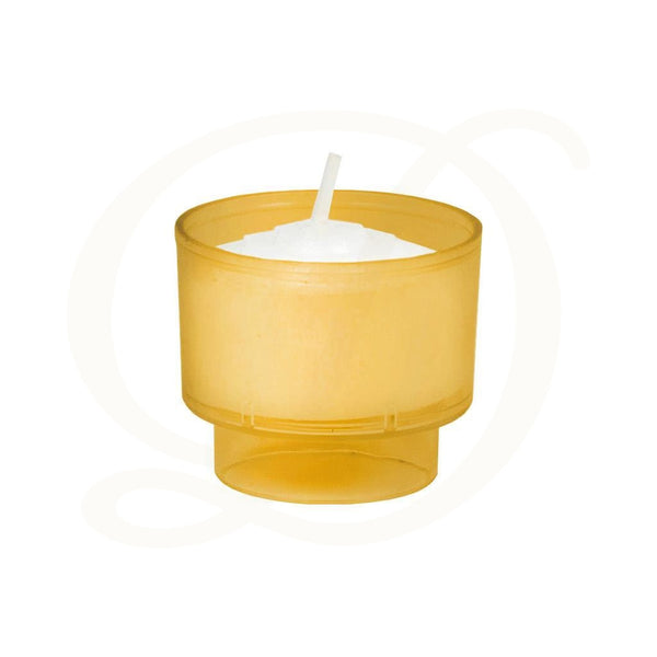 4-Hour Ezlite Votive Candle Amber / Single Candle