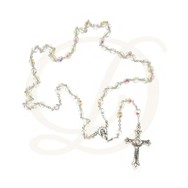 DiCarlo Item 3930 Crystal Rosary