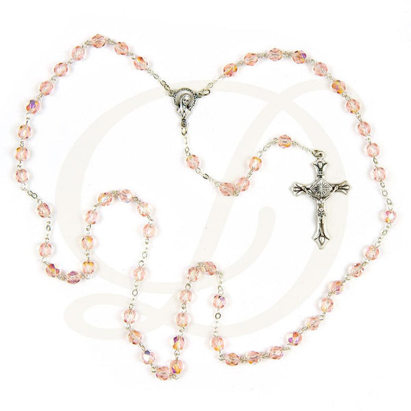 DiCarlo Item 3934 Pink Rosary
