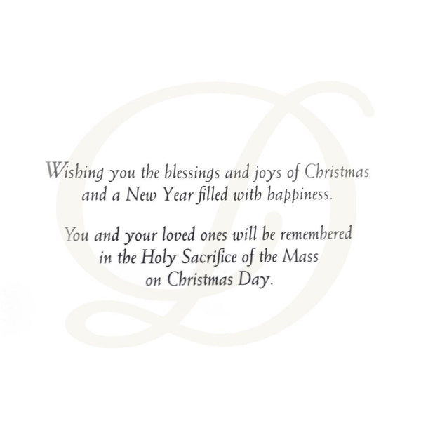 Peace on Earth - Christmas Mass Cards Per 25