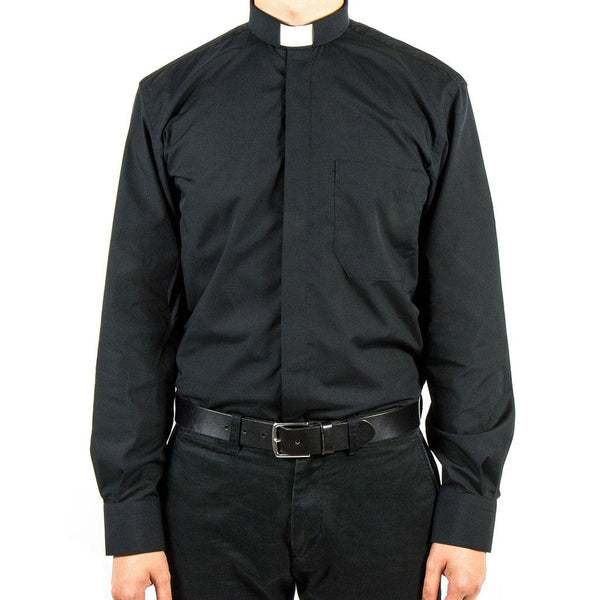 DiCarlo Brand Long Sleeve Clergy Shirt