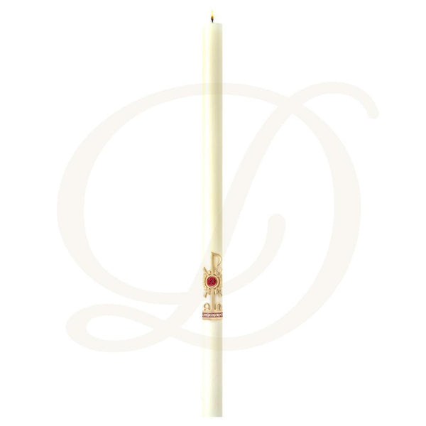 Holy Trinity Paschal Candle - Beeswax