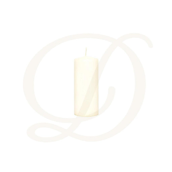 2-4/5"D Altar Candle Ivory - Paraffin