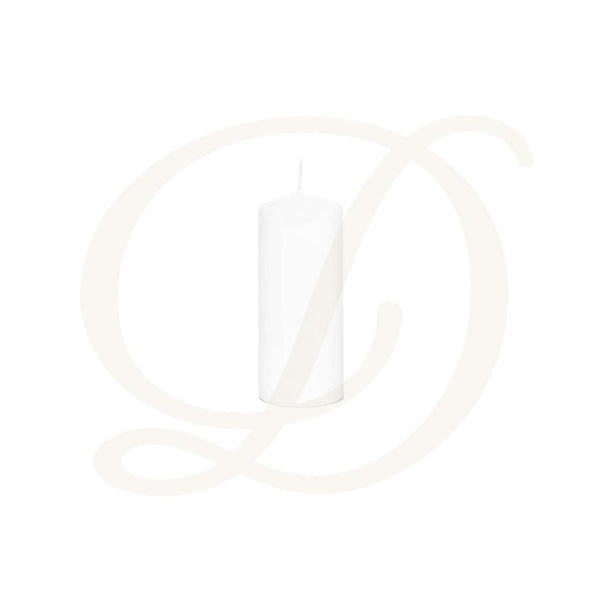 2-4/5"D Altar Candle White - Paraffin