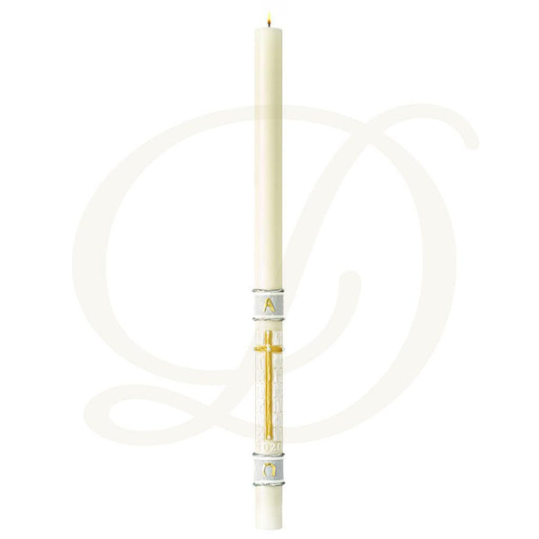 Way of the Cross Paschal Candle - Beeswax