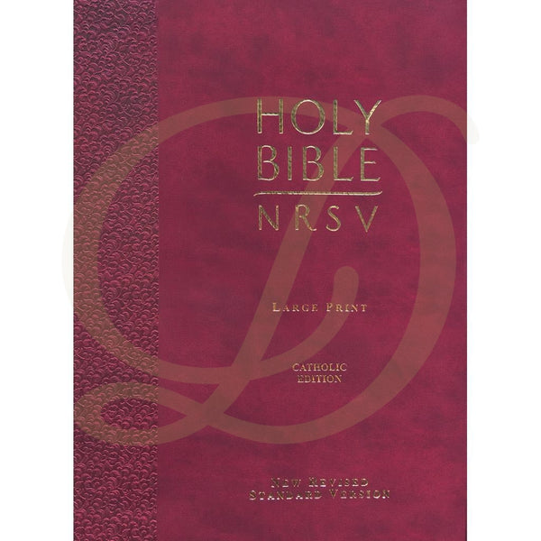 DiCarlo Item 0108 NRSV Bible Catholic Edition (Large Print)