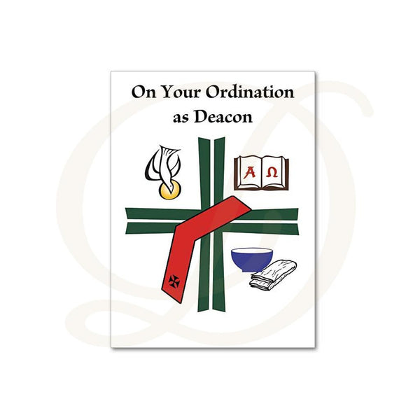 Deacon Ordination - Greeting Card