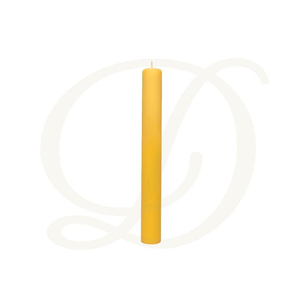 DiCarlo Item 2716 Unbleached Altar Candle