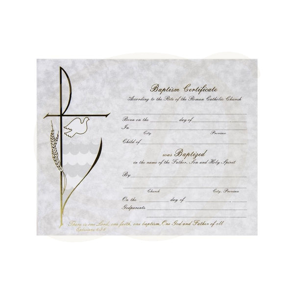 DiCarlo Item 2794 Baptism Certificate