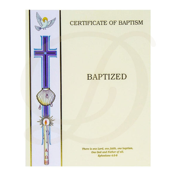 DiCarlo Item 2812 Baptism Certificate 