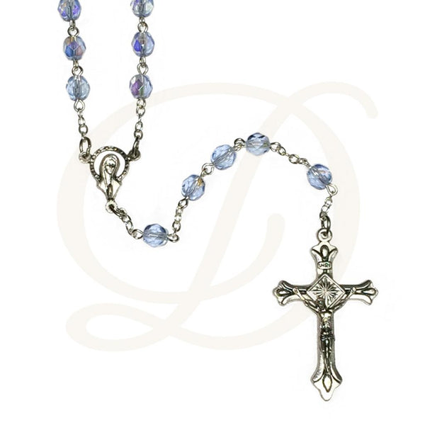 DiCarlo Item 3932 Blue Rosary