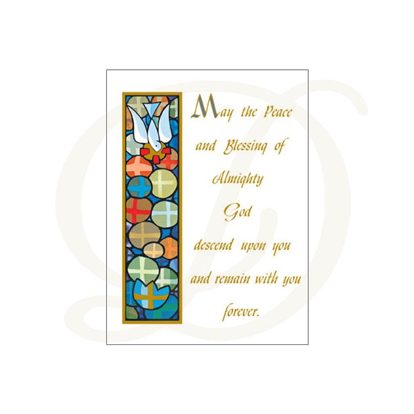 MASS CARD PEACE OF GOD LIVING
