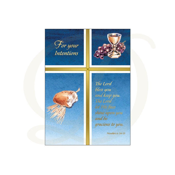 MASS CARD FOR YOUR INTENTION 