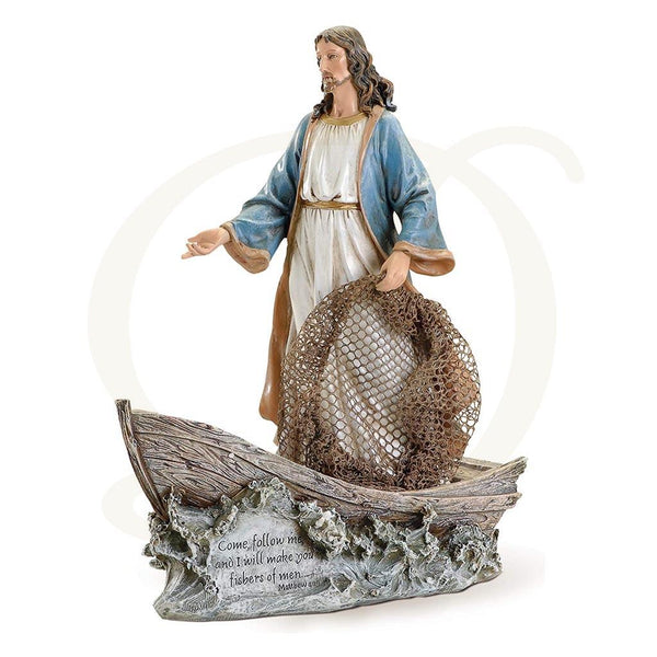 11-1/4"H Christ the Fisherman