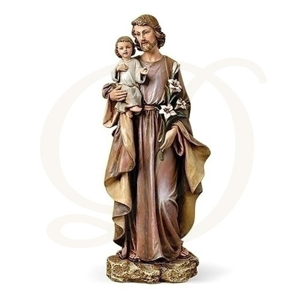 10"H St. Joseph with Child Jesus