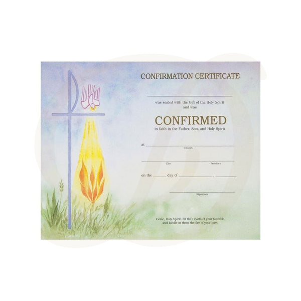 DiCarlo Item 4879 Confirmation Certificate