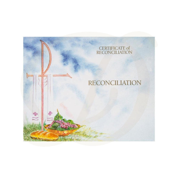 Reconciliation Certificate /50